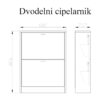 Cipelarnik dvodelni