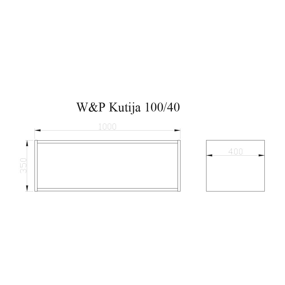 WORK&PLAY kutija 100x40 - Slika 2