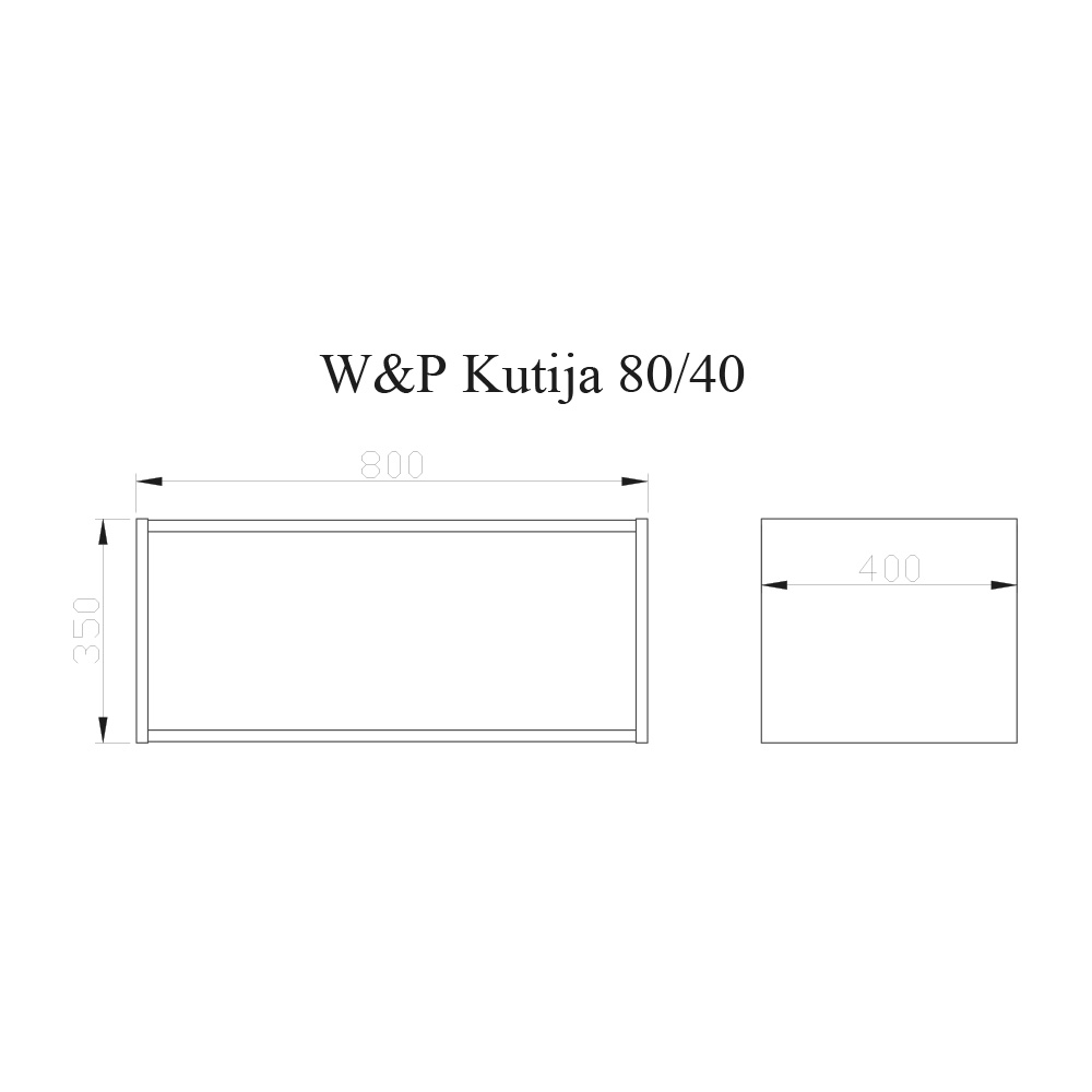 WORK&PLAY kutija 80x40 - Slika 2